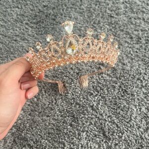 Elegant Rose Gold Tiara